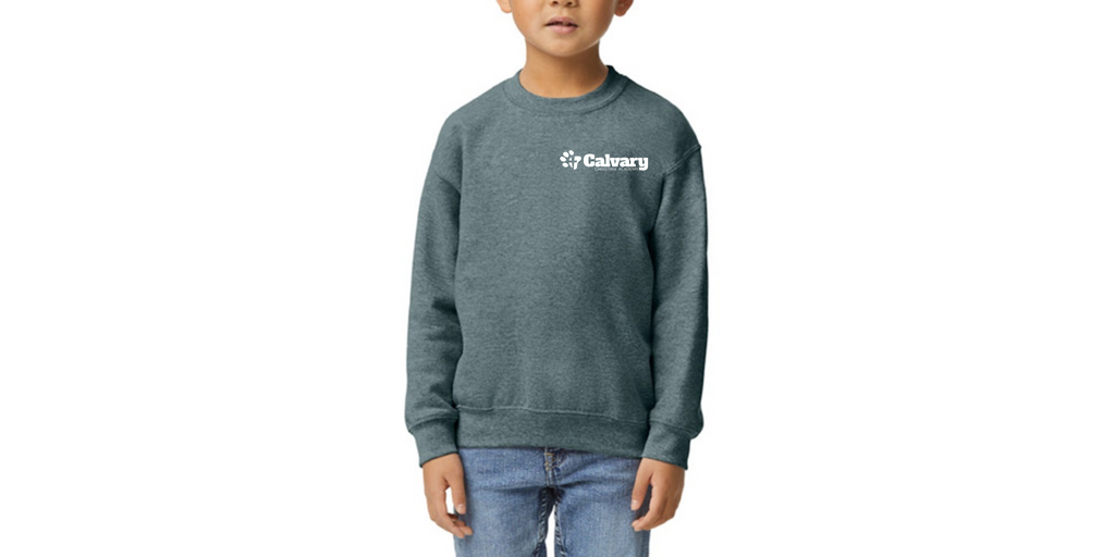 Crewneck Sweatshirt | Youth | Pocket Logo