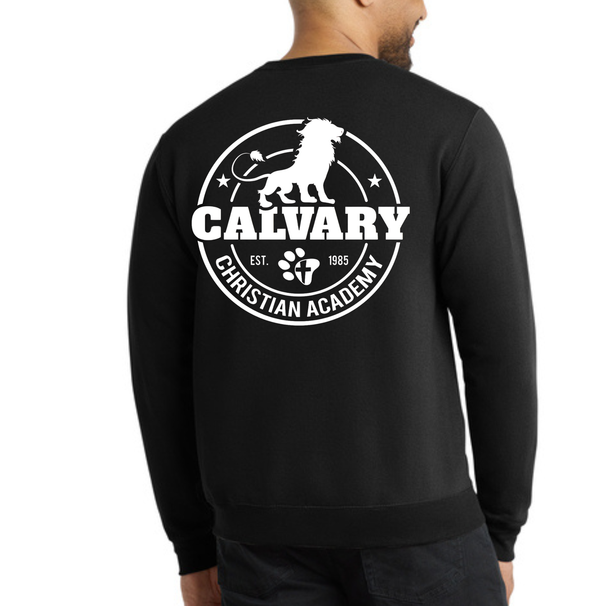 Crew Neck Sweatshirt | Adult | PARENT with Lion Logo