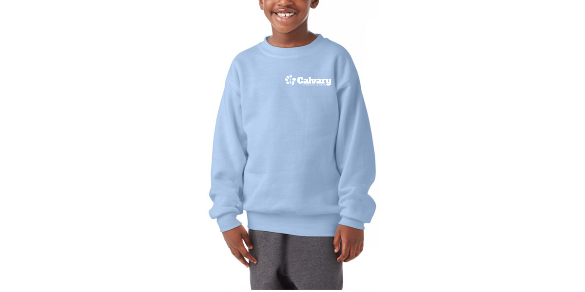 Crewneck Sweatshirt | Youth | Pocket Logo
