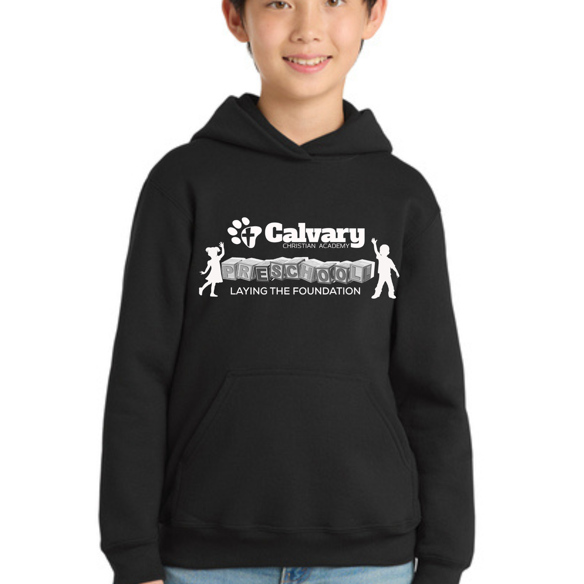 Hooded Sweatshirt | Youth | Preschool Rocks Class Color