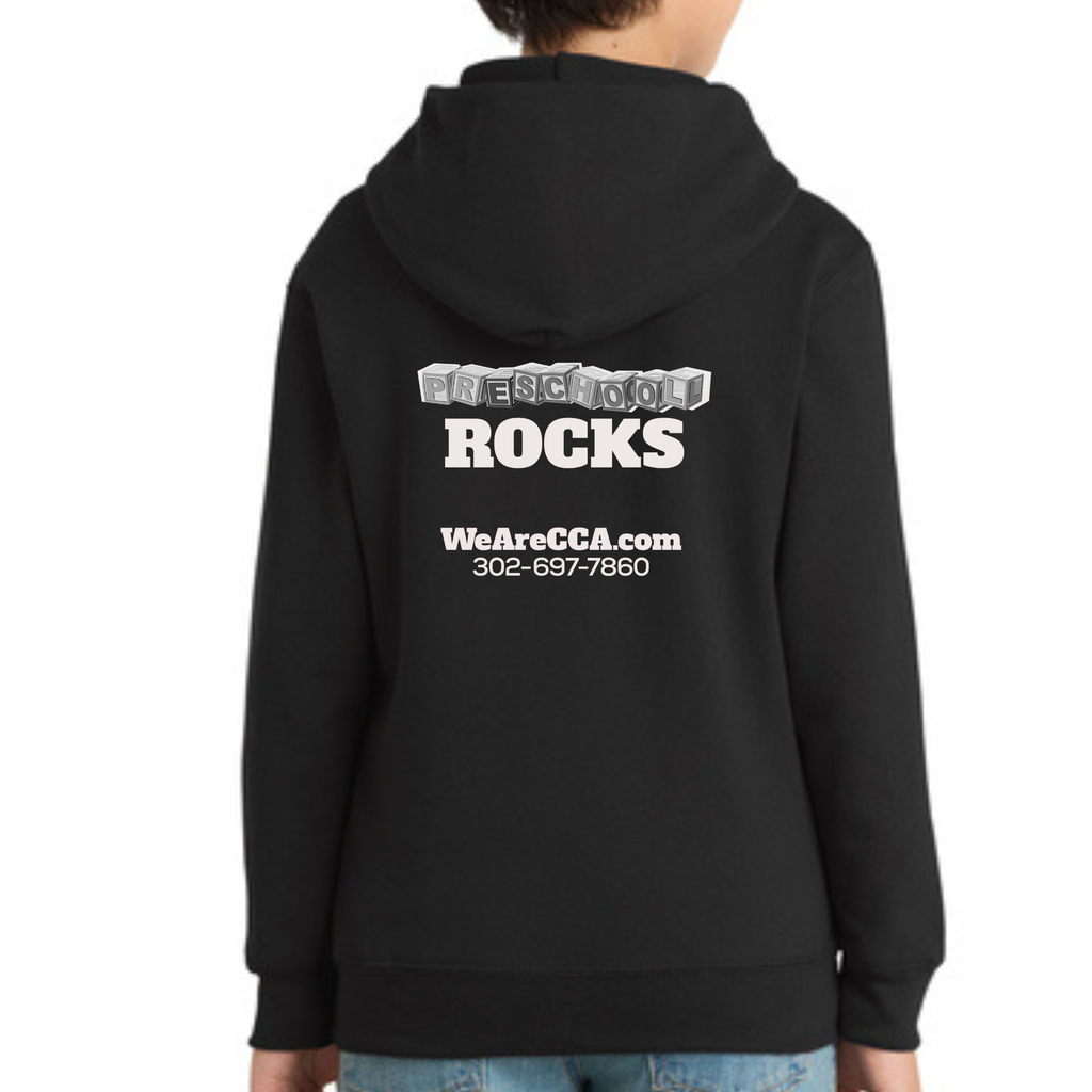 Hooded Sweatshirt | Youth | Preschool Rocks Class Color