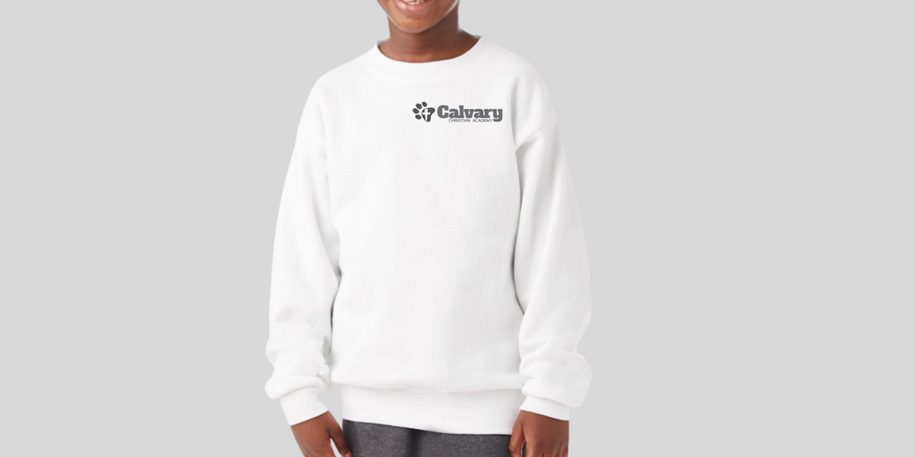 Crewneck Sweatshirt | Youth | Pocket Logo